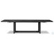 Otto Black Pine 120" Extendable Rectangular Dining Table