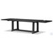 Otto Black Pine 120" Extendable Rectangular Dining Table