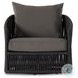 Porto Venao Charcoal Outdoor Swivel Chair