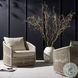 Porto Faye Sand Outdoor Swivel Chair