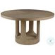 Simpatico White Oak Round Dining Table
