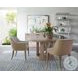 Simpatico White Oak Round Dining Table