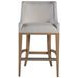 Simpatico White Dove Performance Fabric Barstool