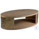 Simpatico White Oak and Brazilian Slate Oval Occasional Table Set