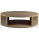 Simpatico White Oak and Brazilian Slate Oval Occasional Table Set