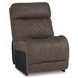 Hoopster Gunmetal Modular Power Reclining Sectional