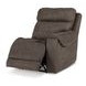 Hoopster Gunmetal 3 Piece Power Reclining Console Modular Loveseat