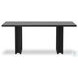 Carmel Black Wash Mango 72" Rectangular Dining Table