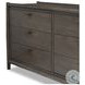 Glenview Cracked Smoked Black Oak 9 Drawer Dresser