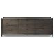 Glenview Cracked Smoked Black Oak 9 Drawer Dresser