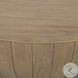 Ryan Natural Oak Solid Round Coffee Table