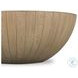 Ryan Natural Oak Solid Round Coffee Table