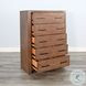 Cozy Luxe Natural 5 Drawer Chest