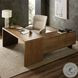 Posada Amber Oak Veneer 78" L-Shaped Desk