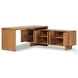 Posada Amber Oak Veneer 78" L-Shaped Desk