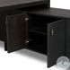 Posada Worn Black Oak Veneer 78" L-Shaped Desk