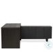 Posada Worn Black Oak Veneer 78" L-Shaped Desk
