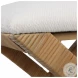 Dresmont White Small Bench