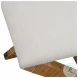 Dresmont White Small Bench