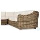 Messina Chunky Sand Woven Outdoor 3 Piece Sectional