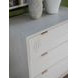 Solimar White Oak 3 Drawer Hall Chest