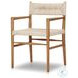 Lomas Natural Teak Outdoor Dining Armchair