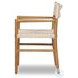 Lomas Natural Teak Outdoor Dining Armchair