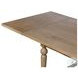 Blinn Worn Oak Veneer 124" Extendable Rectangular Dining Table