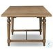 Blinn Worn Oak Veneer 124" Extendable Rectangular Dining Table