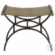 Playa Natural Woven Seagrass Small Bench
