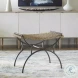 Playa Natural Woven Seagrass Small Bench