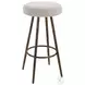 Tolian White And Warm Gray Counter Height Stool