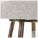 Tolian White And Warm Gray Counter Height Stool