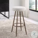 Tolian White And Warm Gray Counter Height Stool