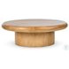 Zach Burnished Parawood Large Round Coffee Table