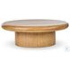 Zach Burnished Parawood Large Round Coffee Table