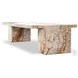 Romano Desert Taupe Marble Rectangular Occassional Table Set