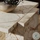 Romano Desert Taupe Marble Rectangular Coffee Table