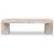 Romano Lunar Marble Rectangular Coffee Table