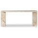 Romano Desert Taupe Marble 73" Console Table