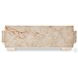 Romano Desert Taupe Marble Rectangular Occassional Table Set