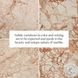 Romano Desert Taupe Marble Rectangular End Table