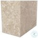 Romano Lunar Marble Rectangular End Table