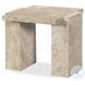 Romano Lunar Marble Rectangular End Table