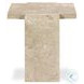 Romano Lunar Marble Rectangular End Table