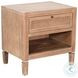 Seabourne Natural 1 Drawer Nightstand