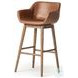 Hannah Sonoma Chestnut Swivel Bar Stool