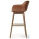 Hannah Sonoma Chestnut Swivel Bar Stool