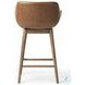Hannah Sonoma Chestnut Swivel Counter Height Stool