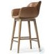 Hannah Sonoma Chestnut Swivel Counter Height Stool